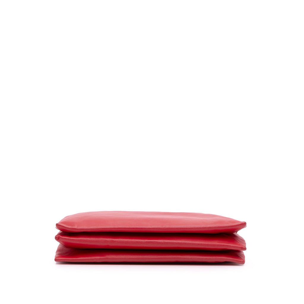 Celine Lambskin Soft Trio Shoulder Bag