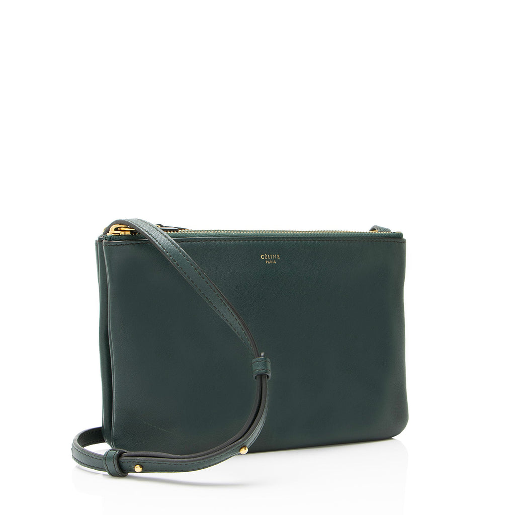 Celine Lambskin Trio Small Crossbody