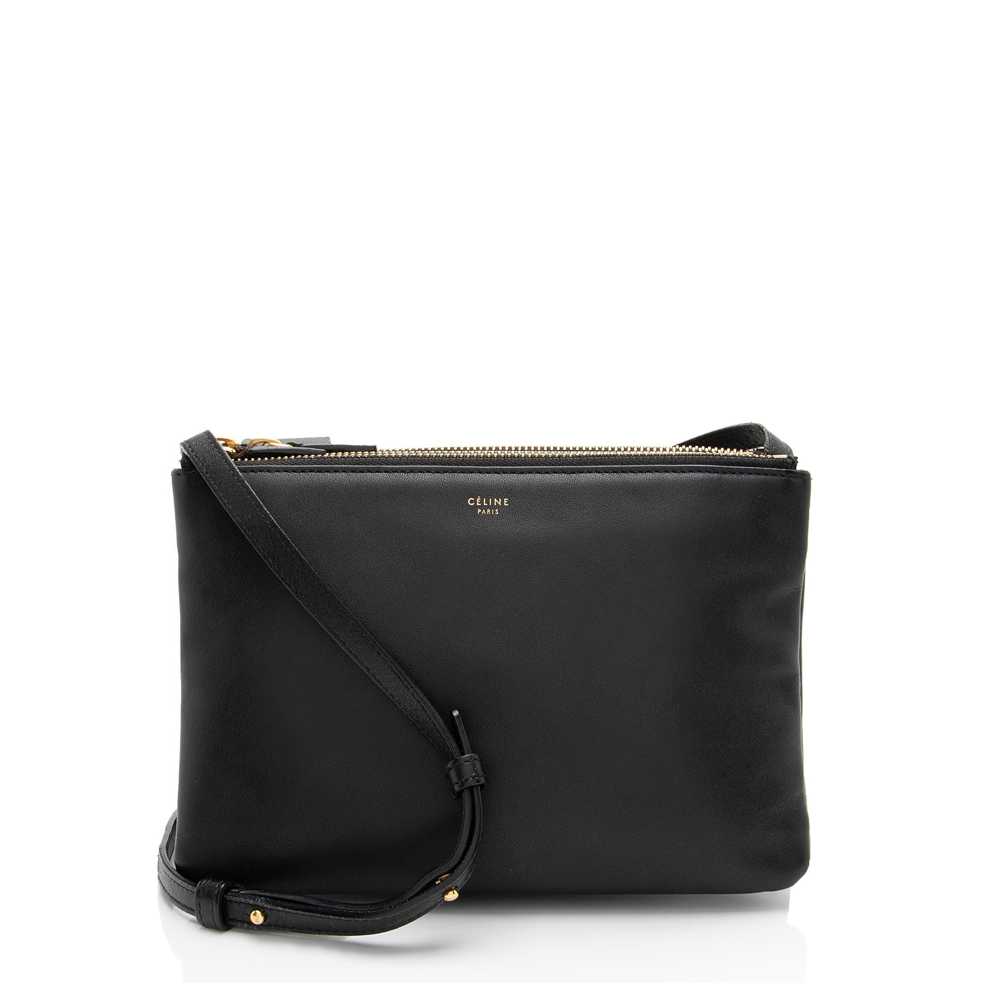 Celine Lambskin Trio Small Crossbody