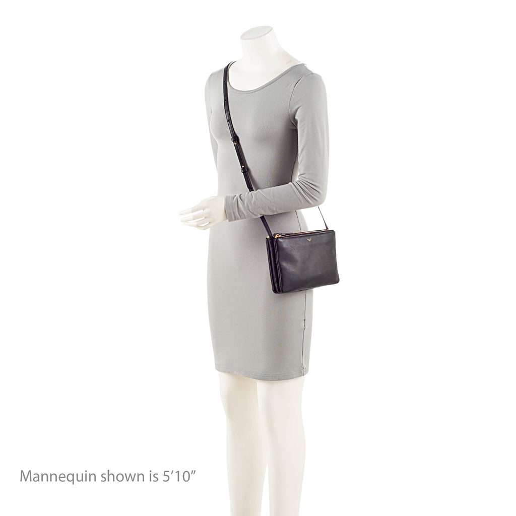 Celine Lambskin Trio Small Crossbody
