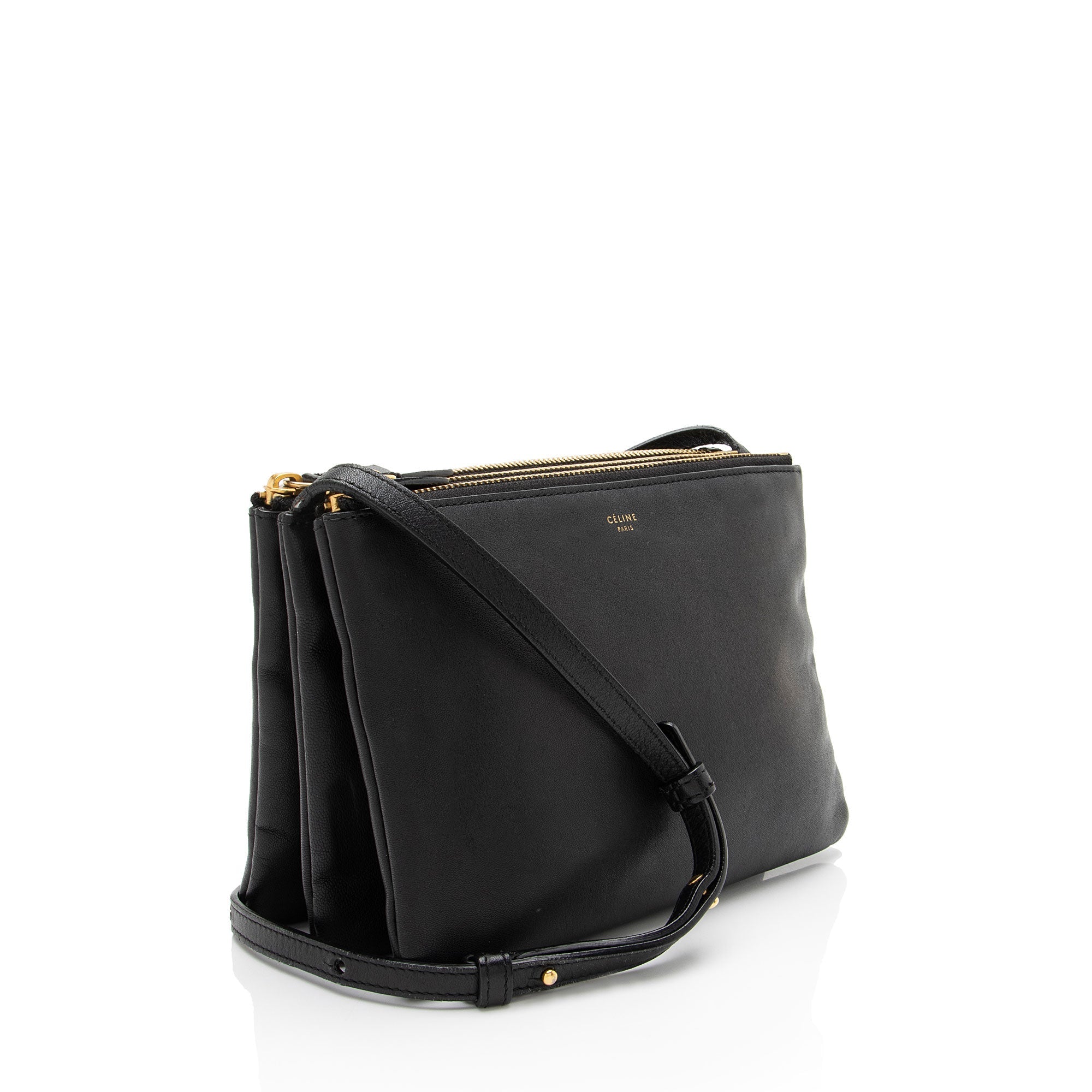 Celine Lambskin Trio Small Crossbody