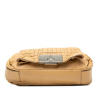 Celine Lambskin Watch Me Gauffre Flap Shoulder Bag