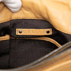 Celine Lambskin Watch Me Gauffre Flap Shoulder Bag