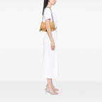 Celine Lambskin Watch Me Gauffre Flap Shoulder Bag