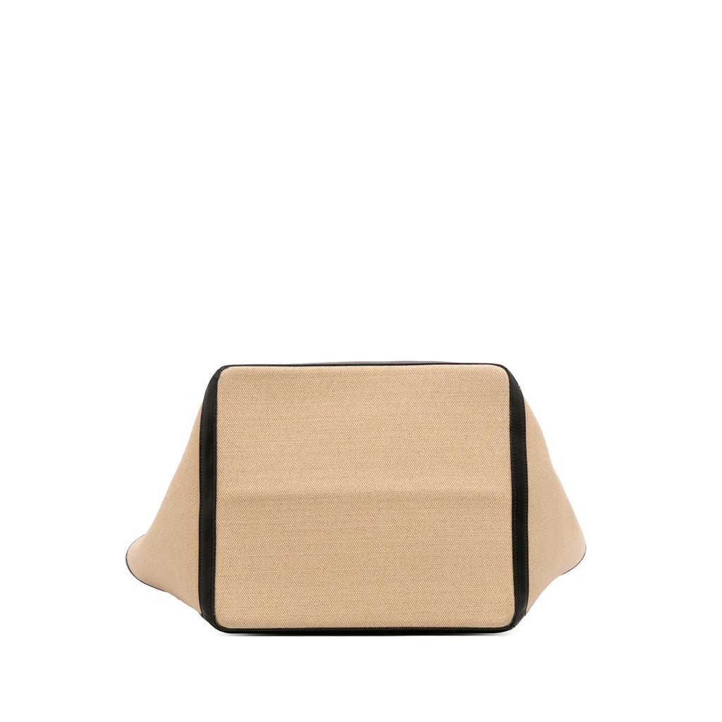 Celine Large Canvas Vertical Square Cabas Tote