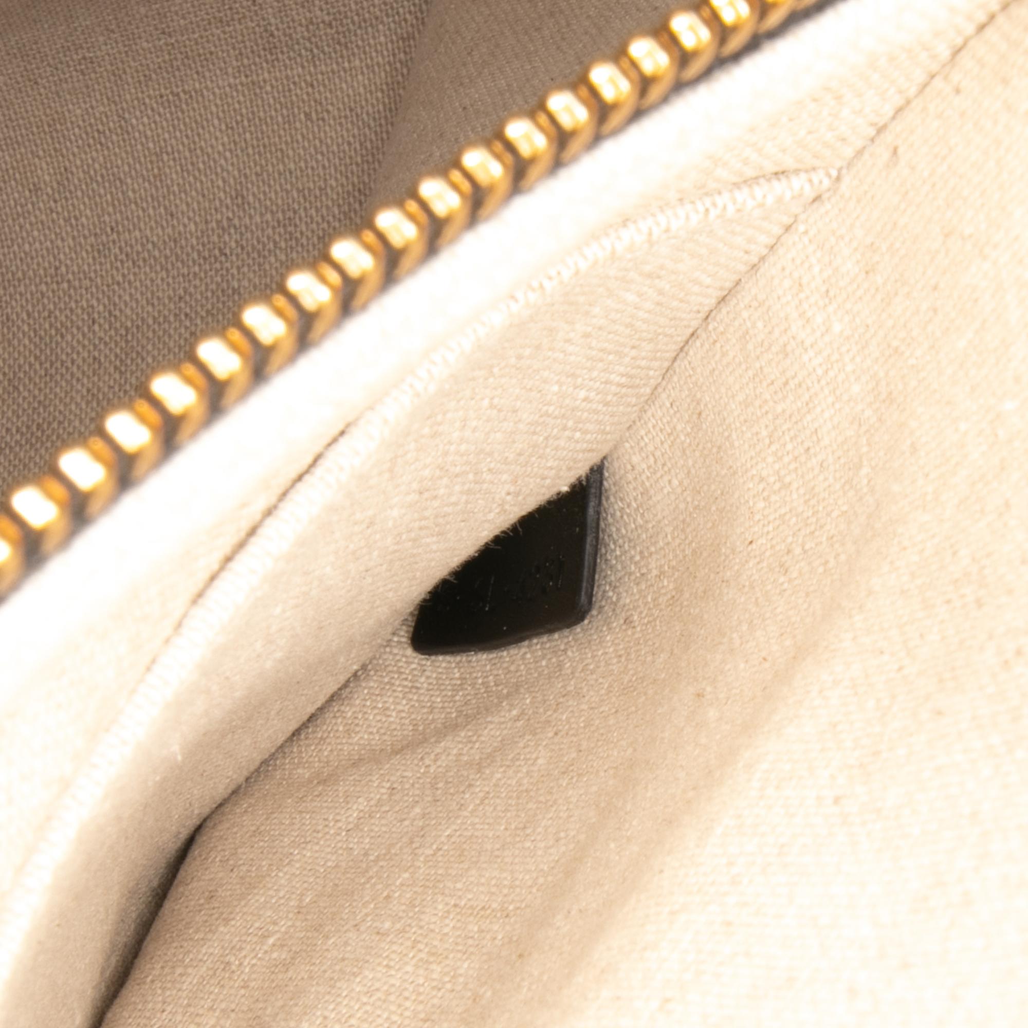 Celine Large Canvas Vertical Square Cabas Tote