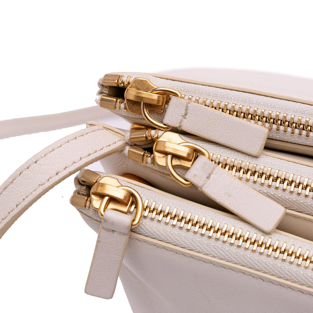 Celine Large Lambskin Trio Crossbody