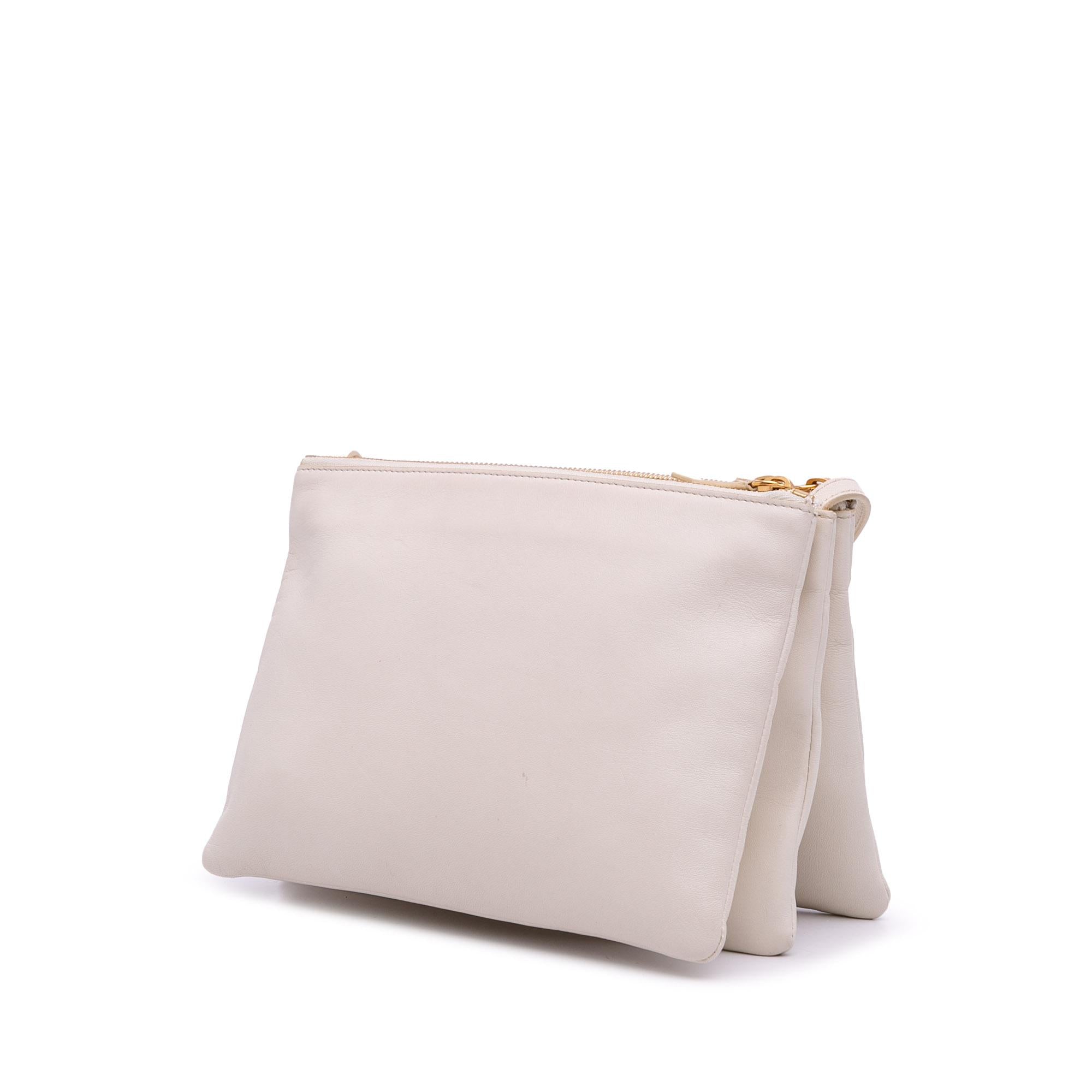 Celine Large Lambskin Trio Crossbody