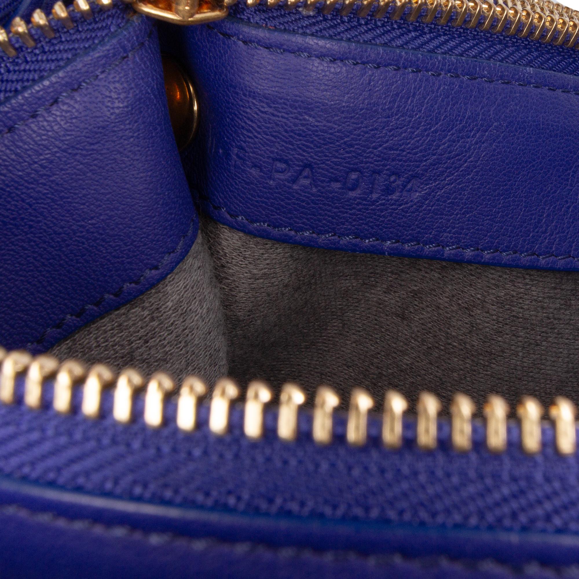 Celine Large Lambskin Trio Crossbody