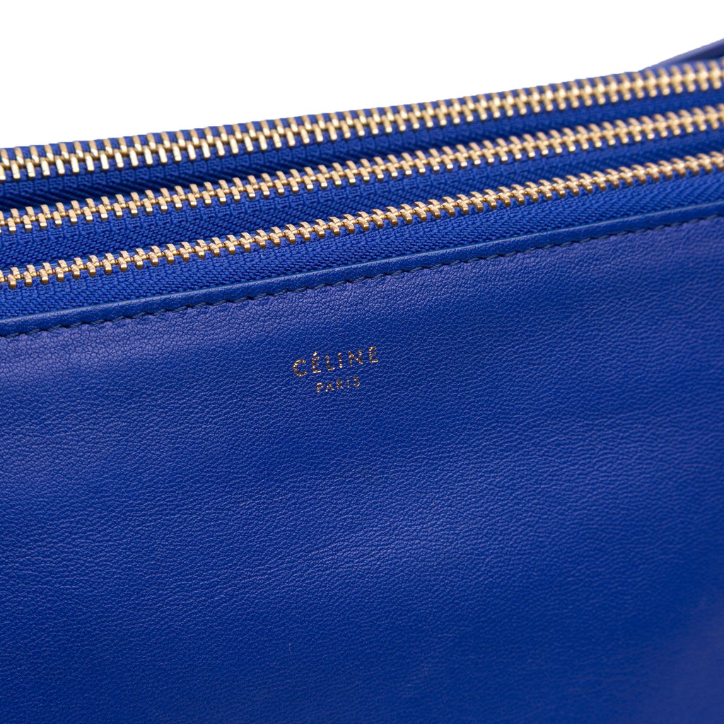 Celine Large Lambskin Trio Crossbody