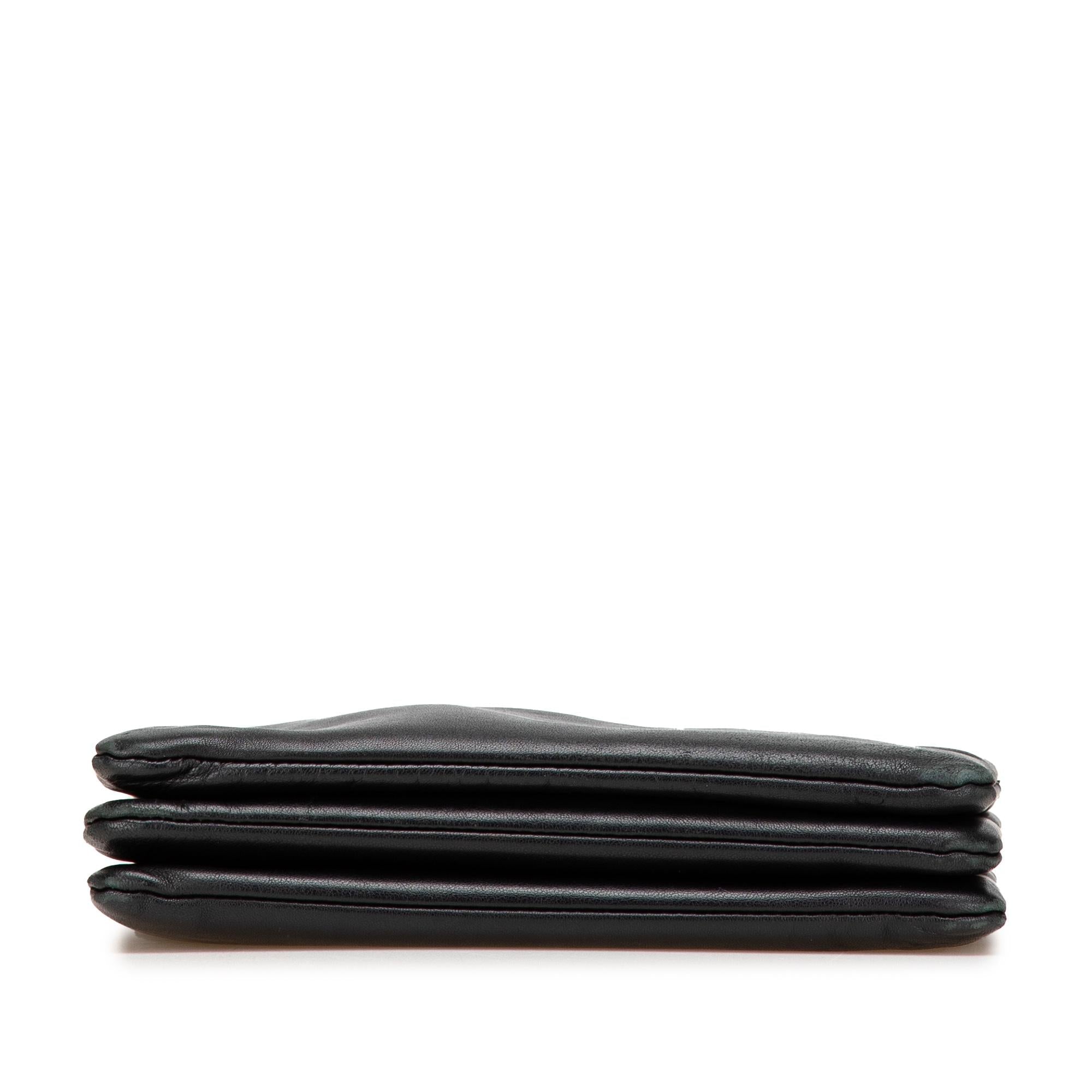 Celine Large Lambskin Trio Crossbody