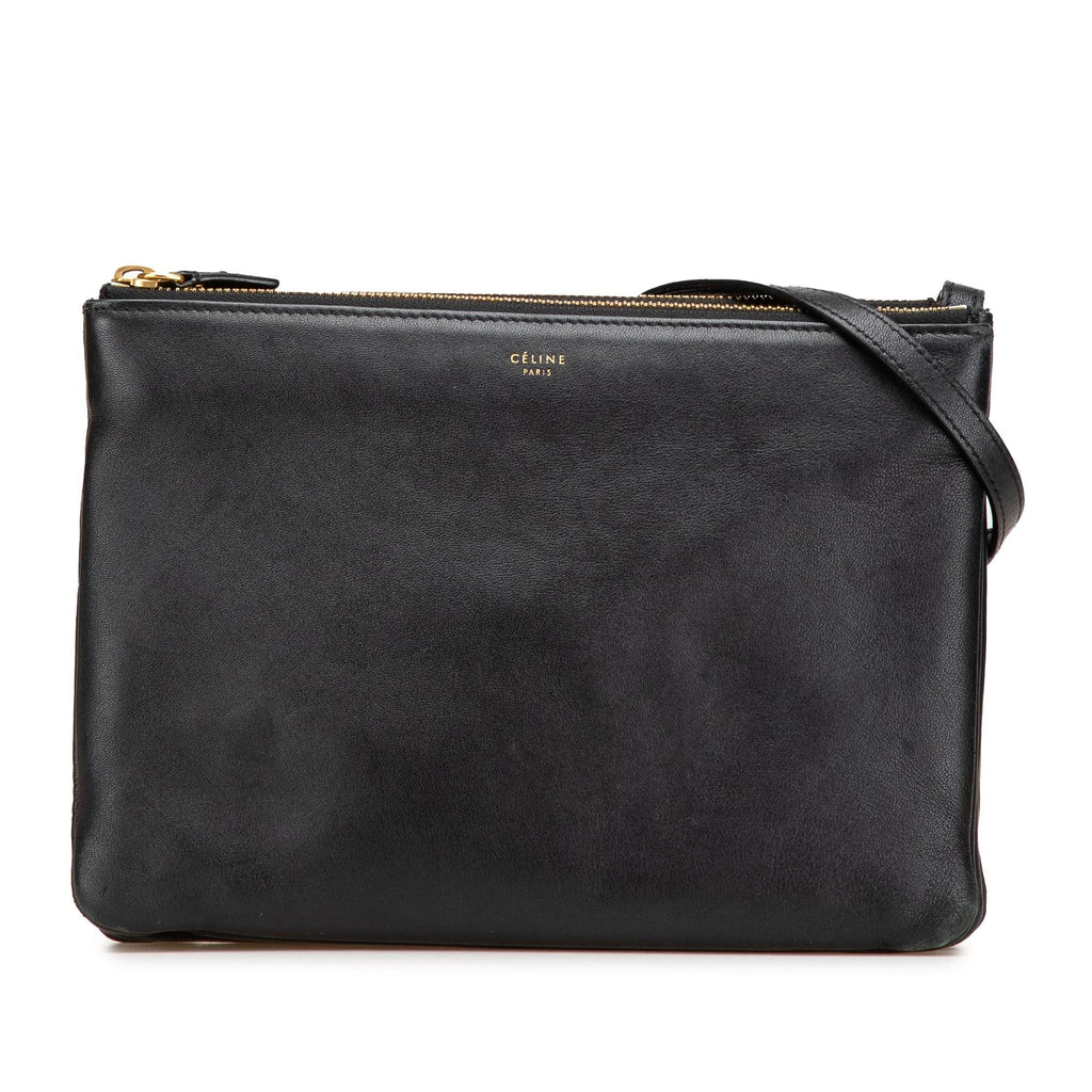 Celine Large Lambskin Trio Crossbody