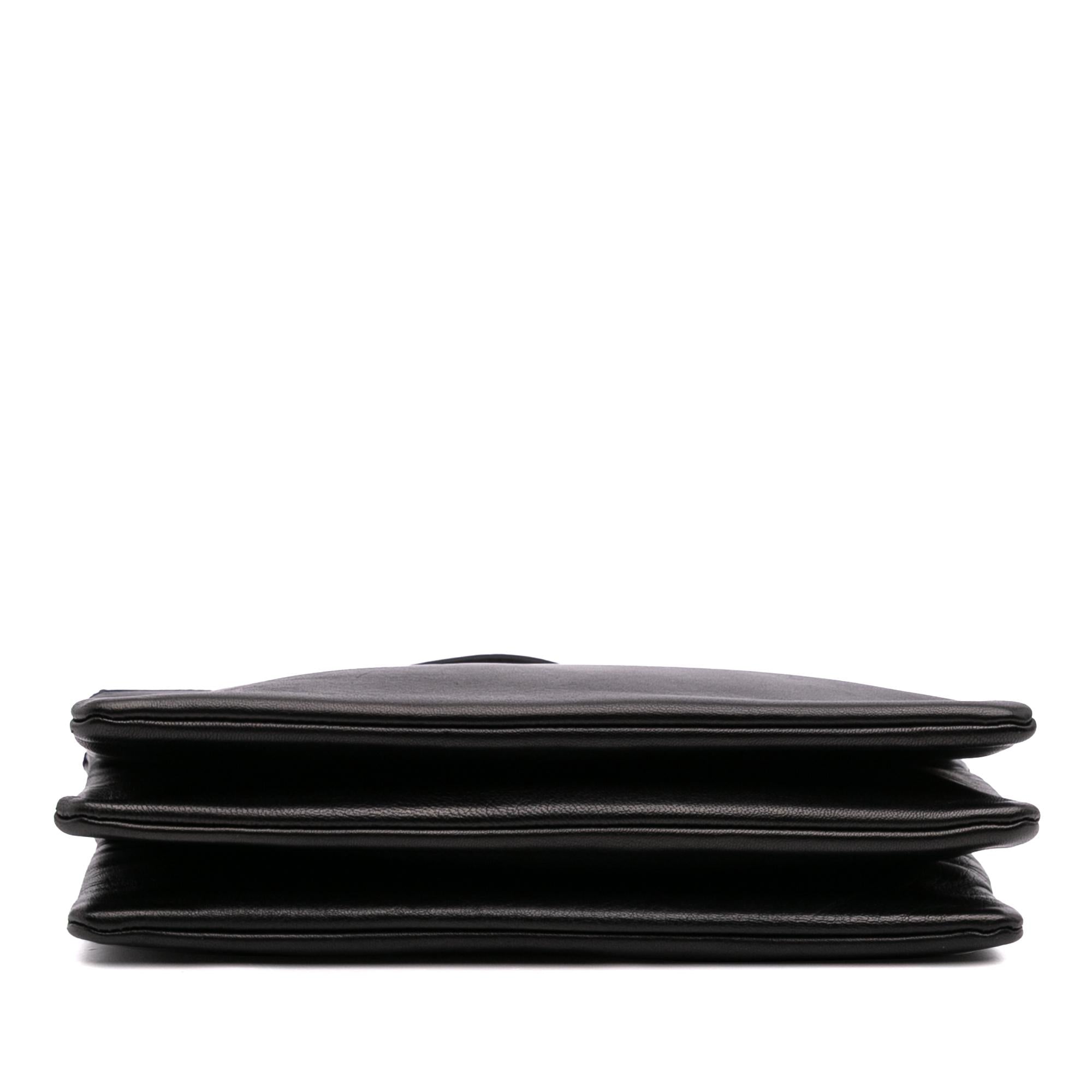 Celine Large Lambskin Trio Crossbody