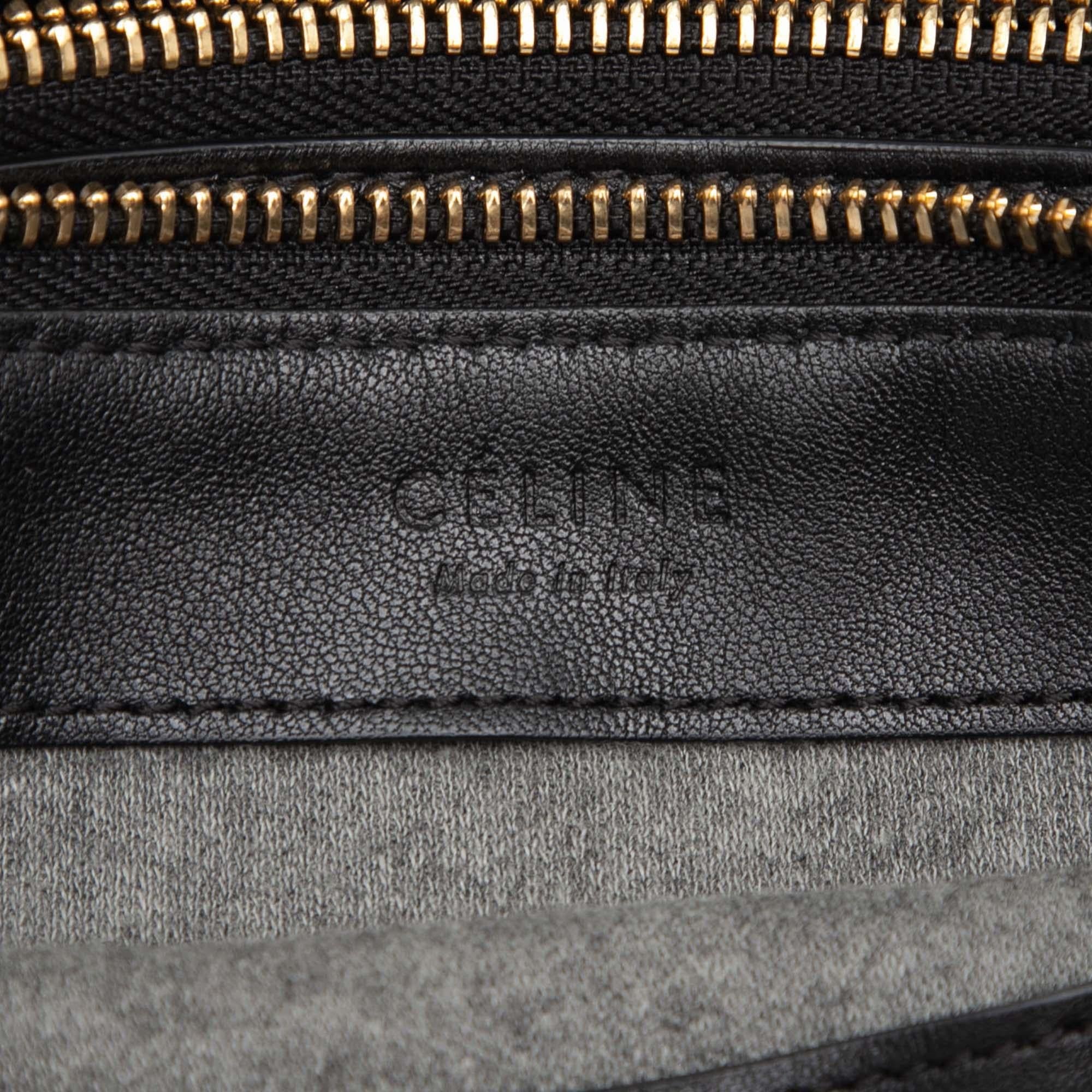 Celine Large Lambskin Trio Crossbody