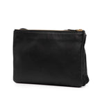 Celine Large Lambskin Trio Crossbody