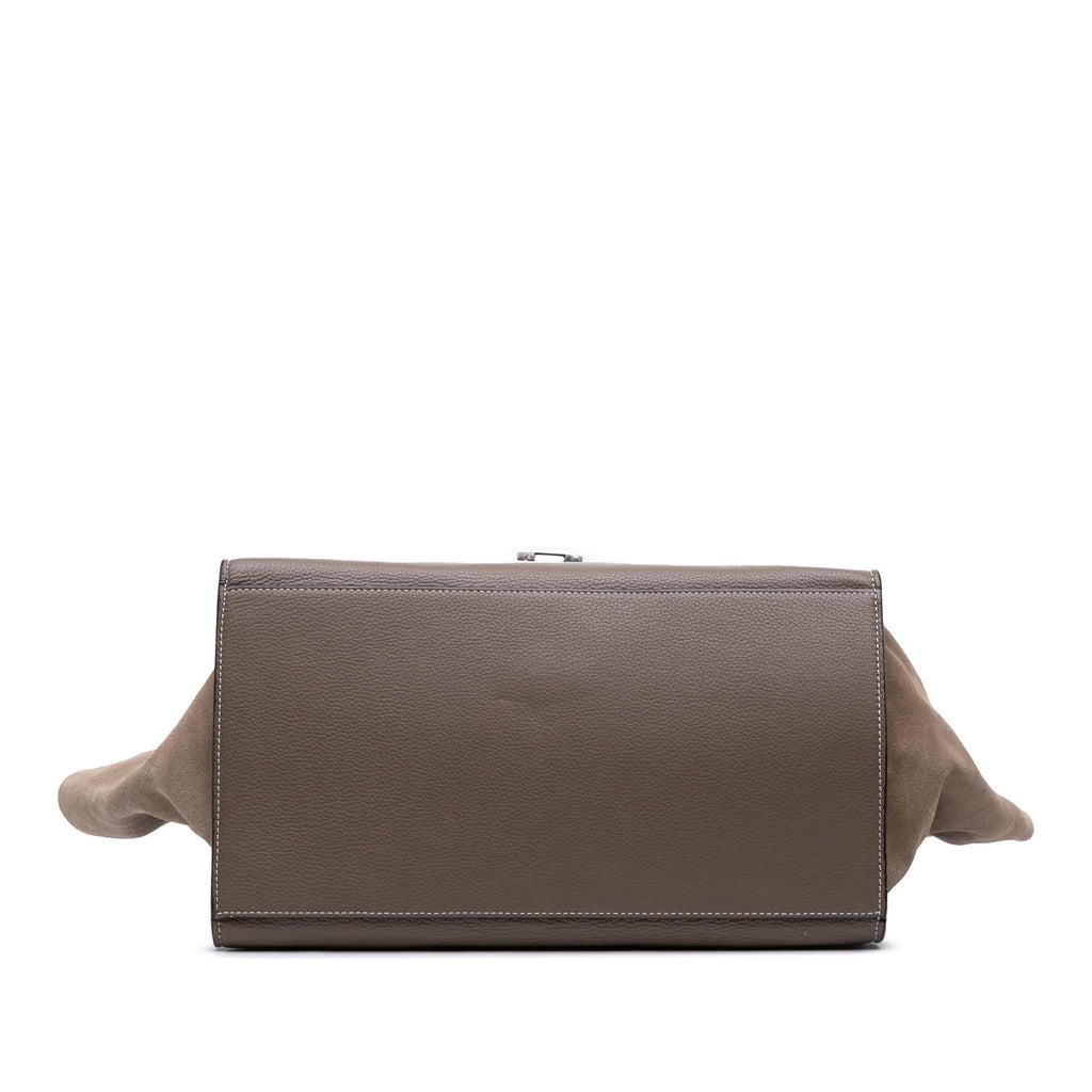 Celine Large Leather Trapeze Satchel