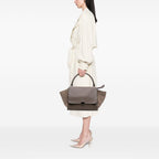 Celine Large Leather Trapeze Satchel
