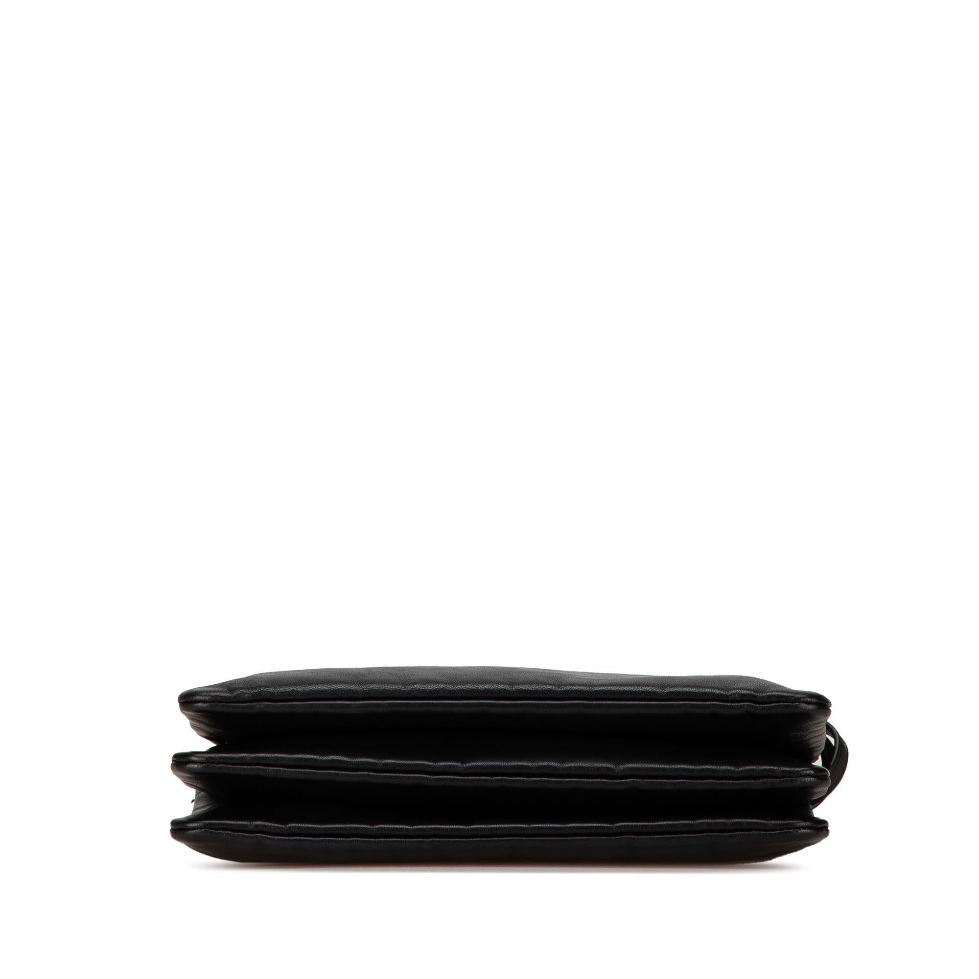 Celine Large Leather Trio Crossbody (SHG-OntI8d)