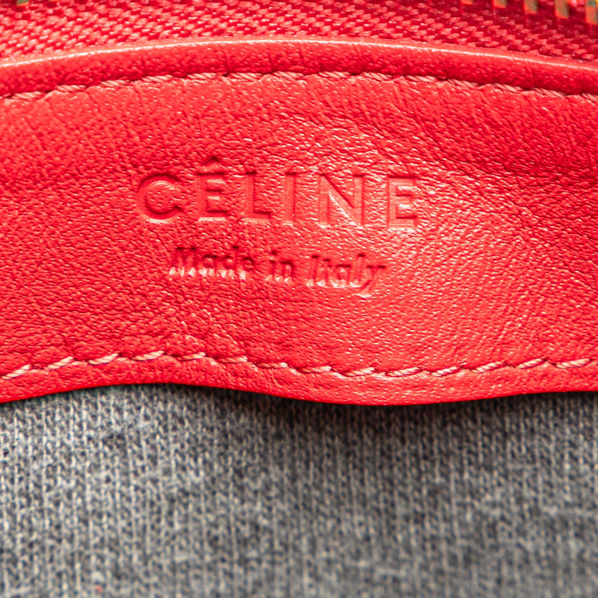 Celine Large Leather Trio Crossbody (SHG-83zGSv)