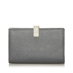 Celine Large Strap Wallet in Bicolour Grained Calfskin (SHG-35193)