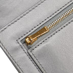 Celine Large Strap Wallet in Bicolour Grained Calfskin (SHG-35193)