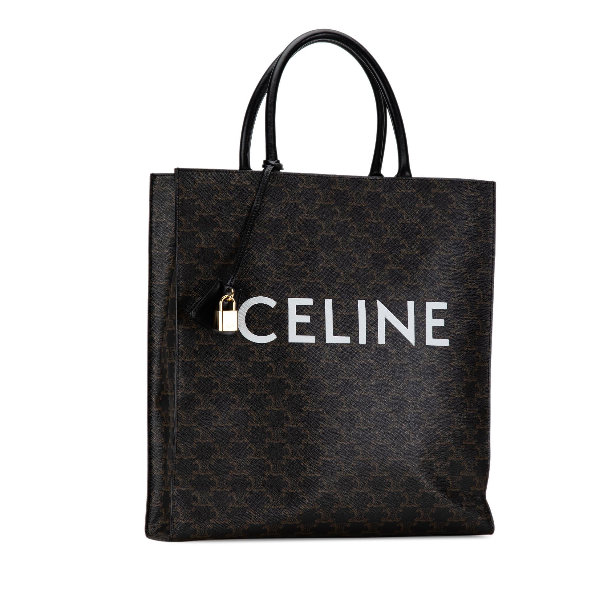 Celine Large Triomphe Cabas Vertical Tote