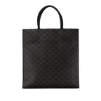 Celine Large Triomphe Coated Canvas Cabas Vertical Tote