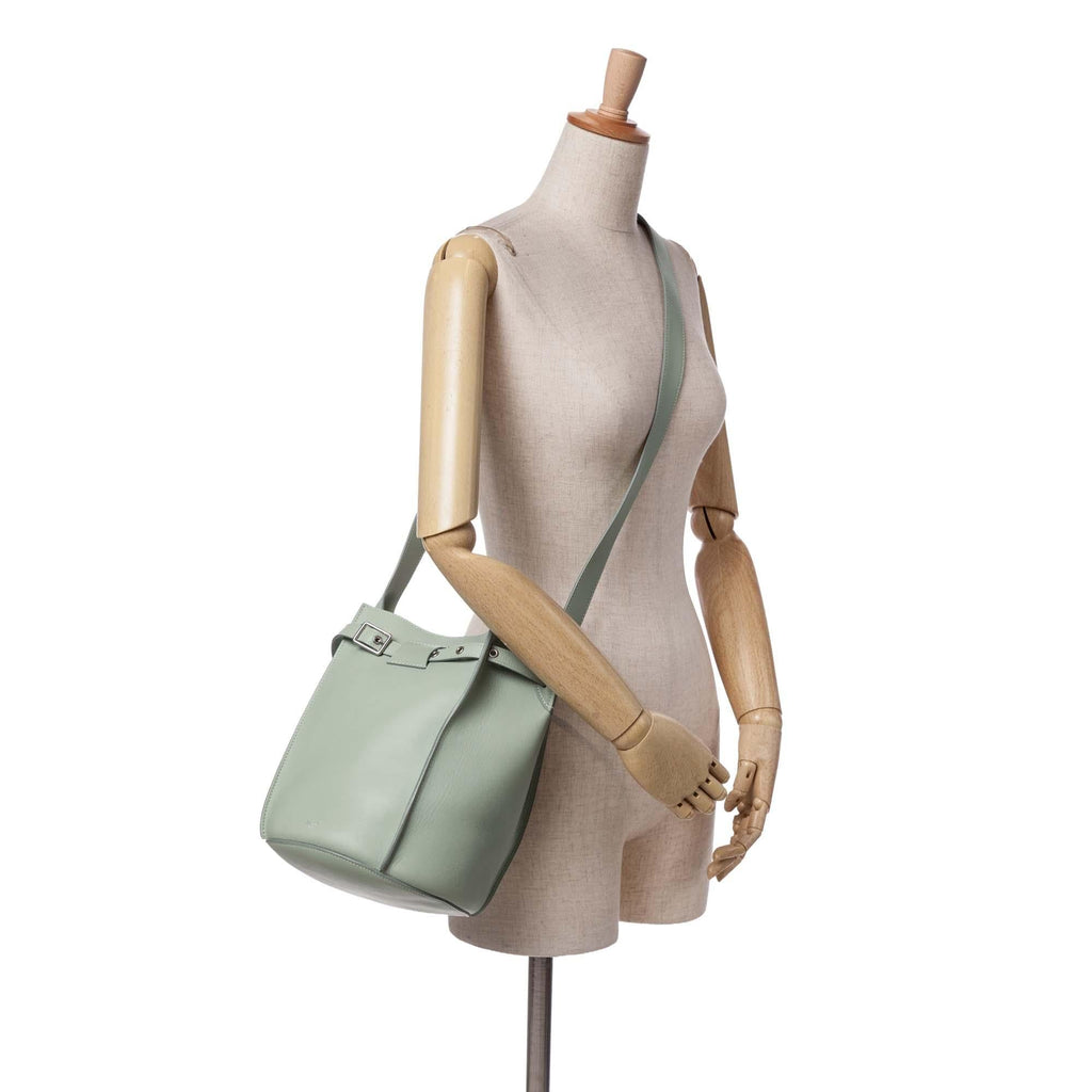 Celine Leather Big Bag Bucket Crossbody