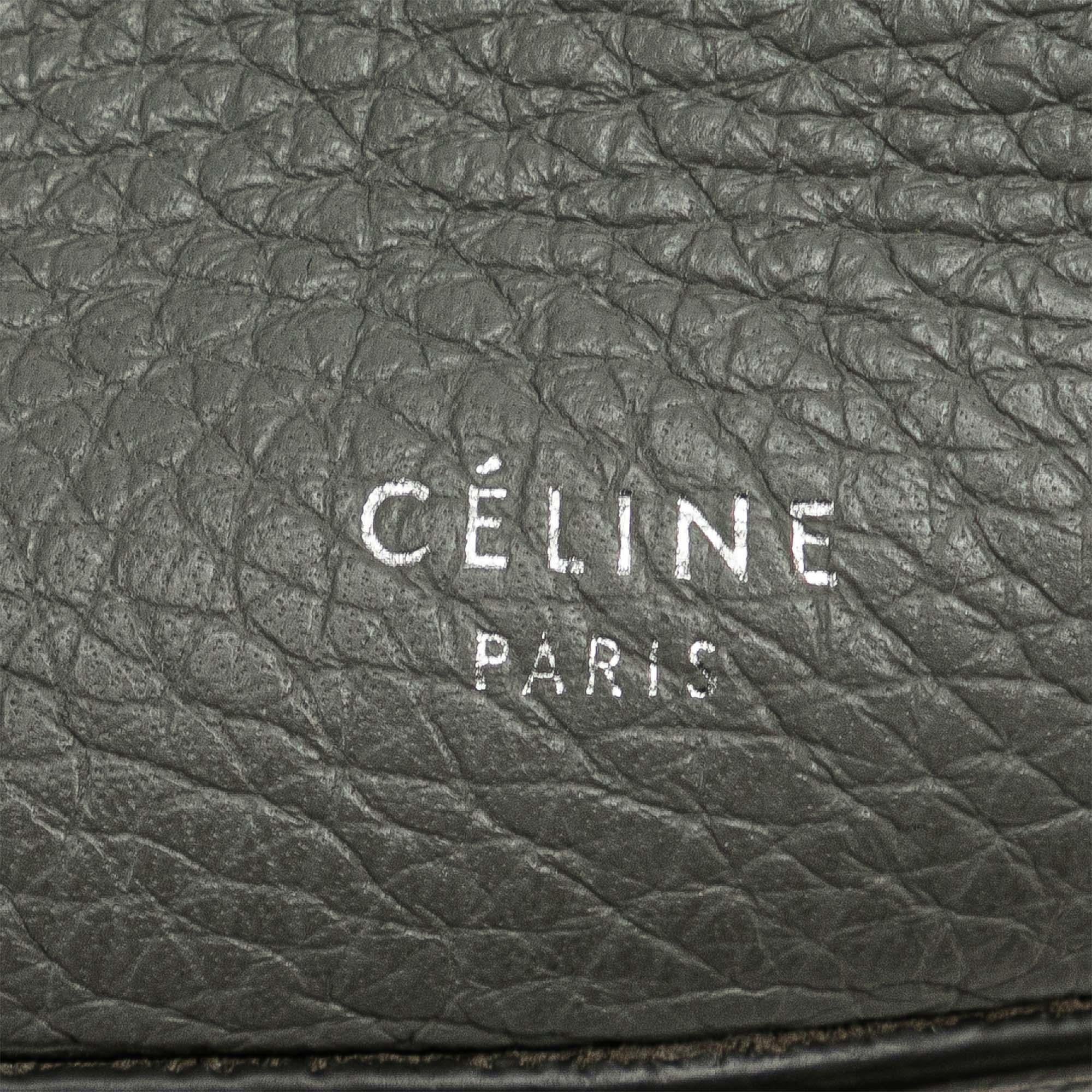 Celine Leather Big Bag Bucket