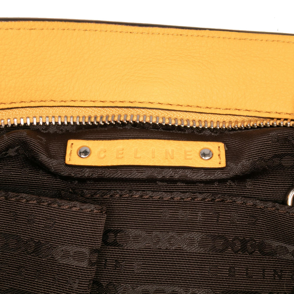 Celine Leather Bittersweet Hobo