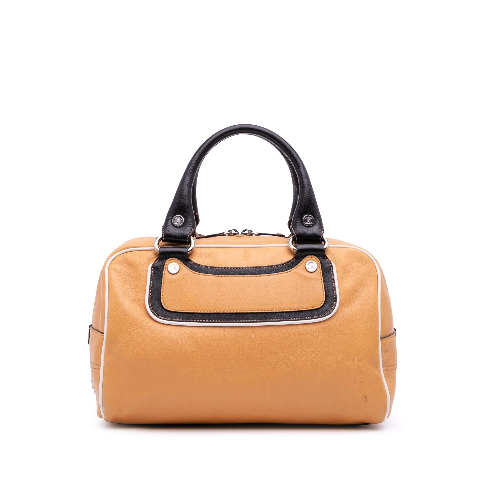 Celine Leather Boogie Handbag