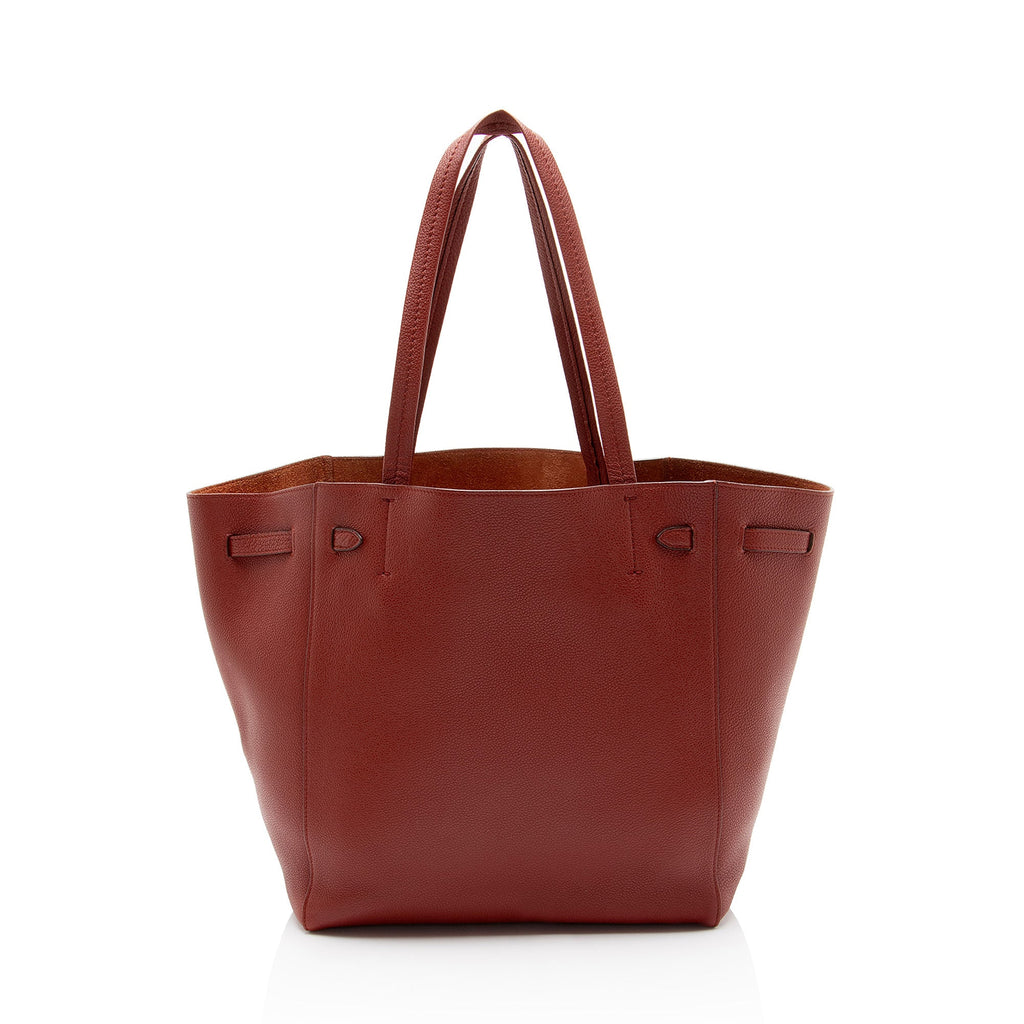 Celine Leather Cabas Phantom Medium Tote