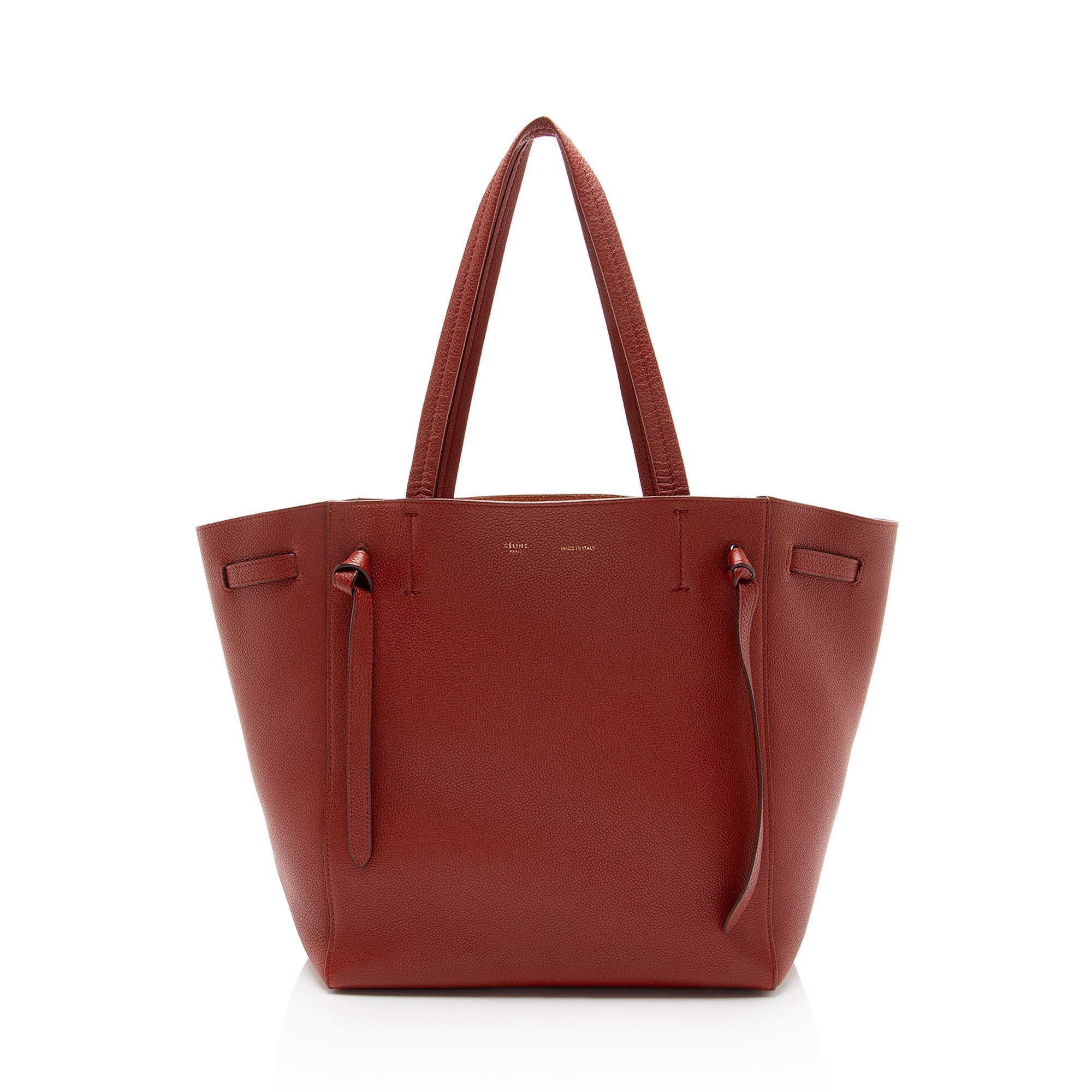 Celine Leather Cabas Phantom Medium Tote