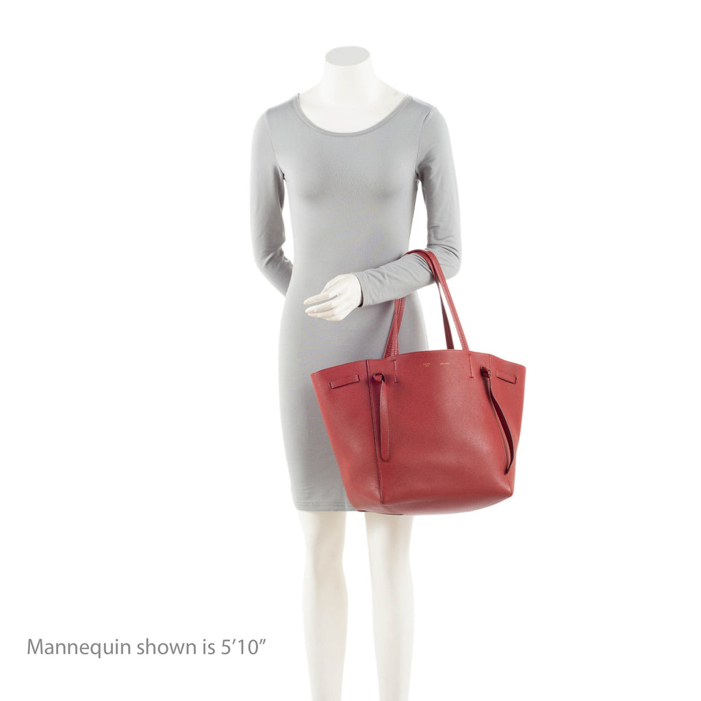 Celine Leather Cabas Phantom Medium Tote