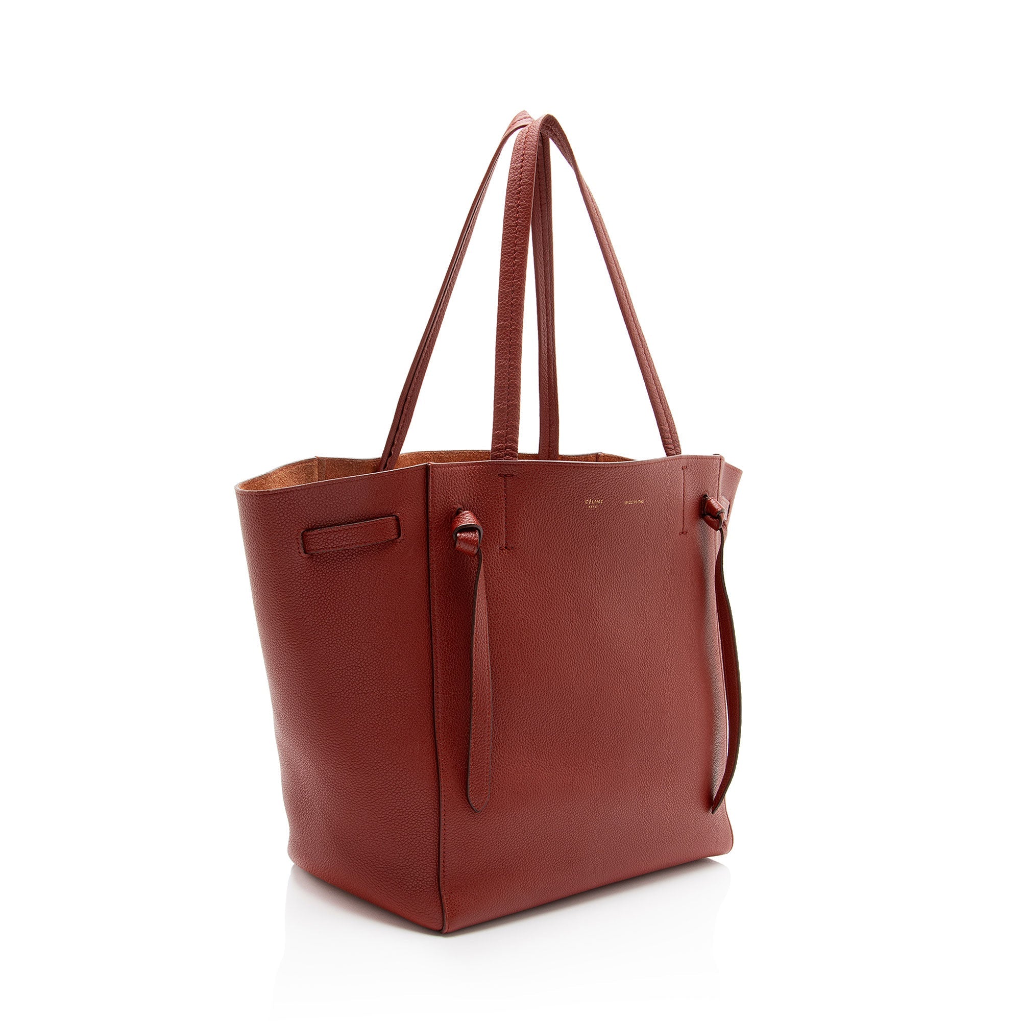 Celine Leather Cabas Phantom Medium Tote
