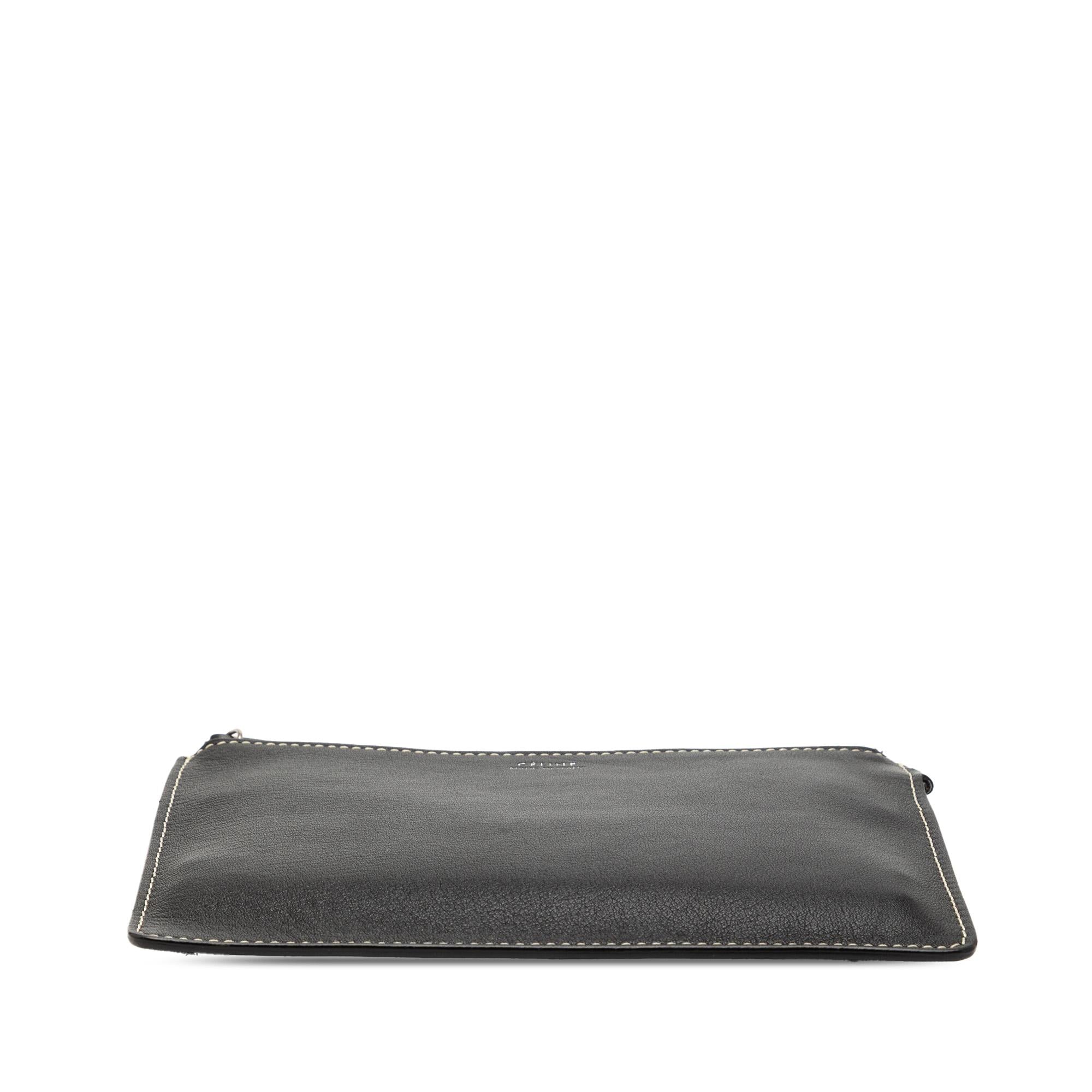 Celine Leather Clutch