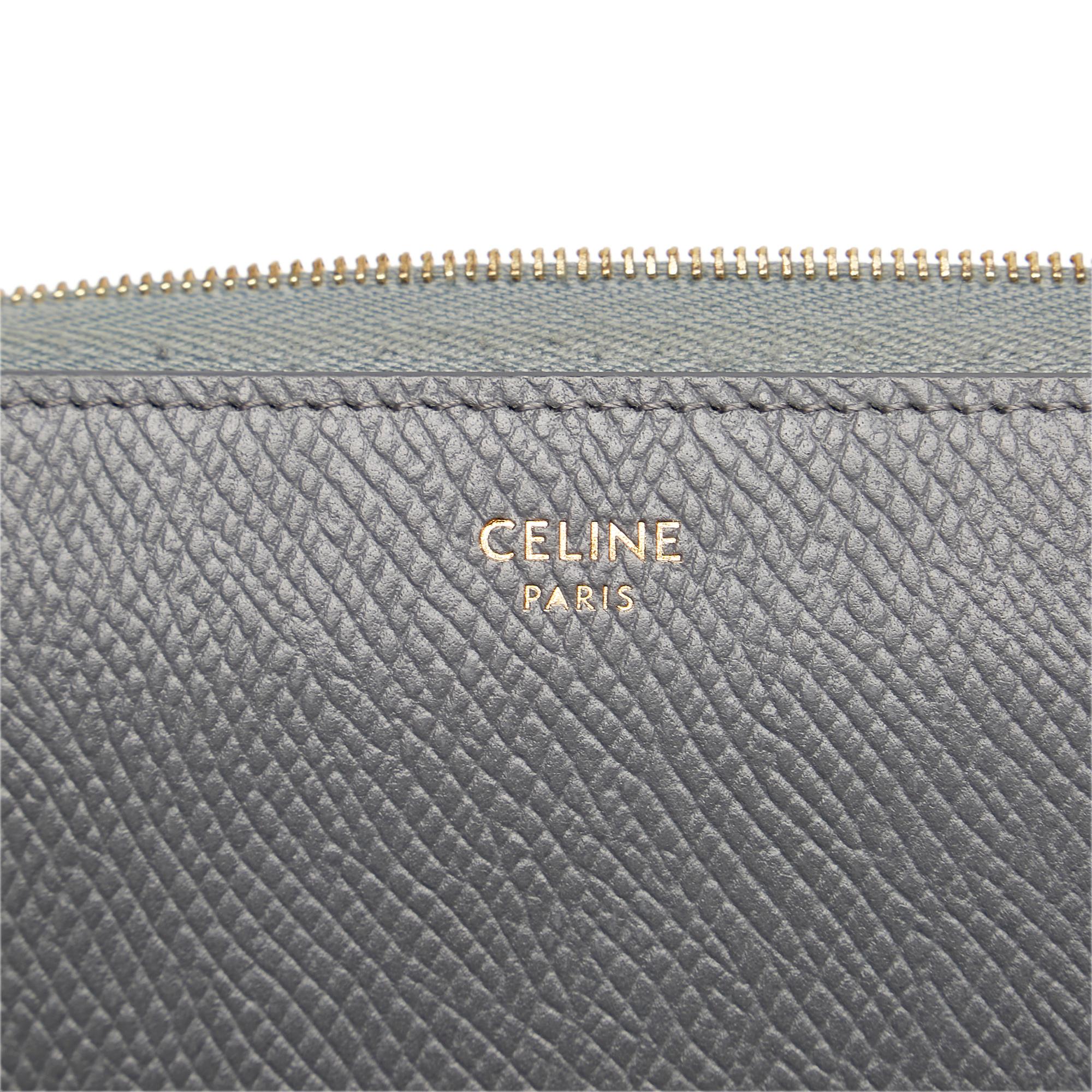 Celine Leather Continental Wallet (SHG-35191)