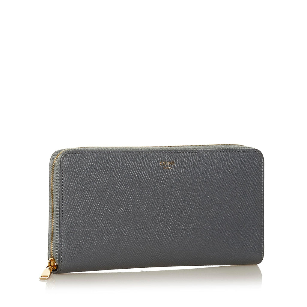 Celine Leather Continental Wallet (SHG-35191)