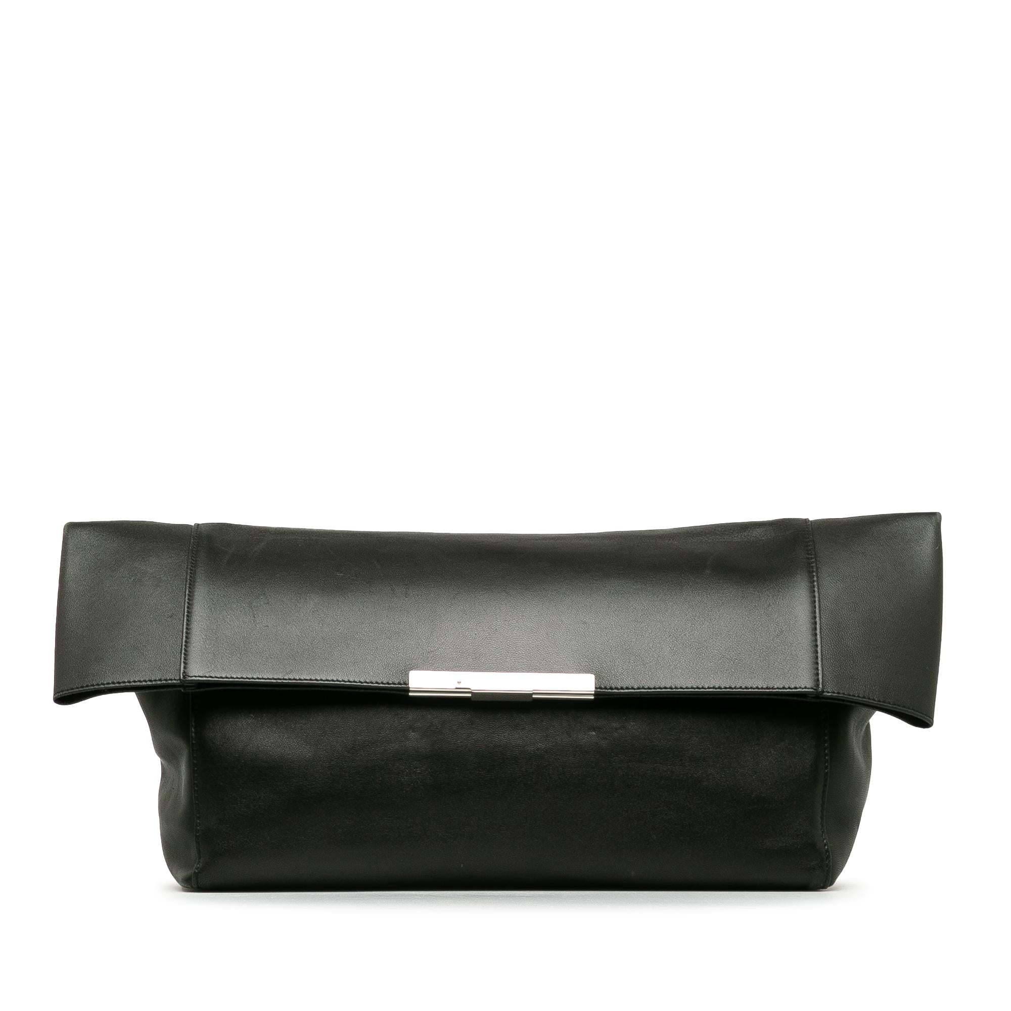 Celine Leather Foldover Clutch (SHG-lQsUOR)