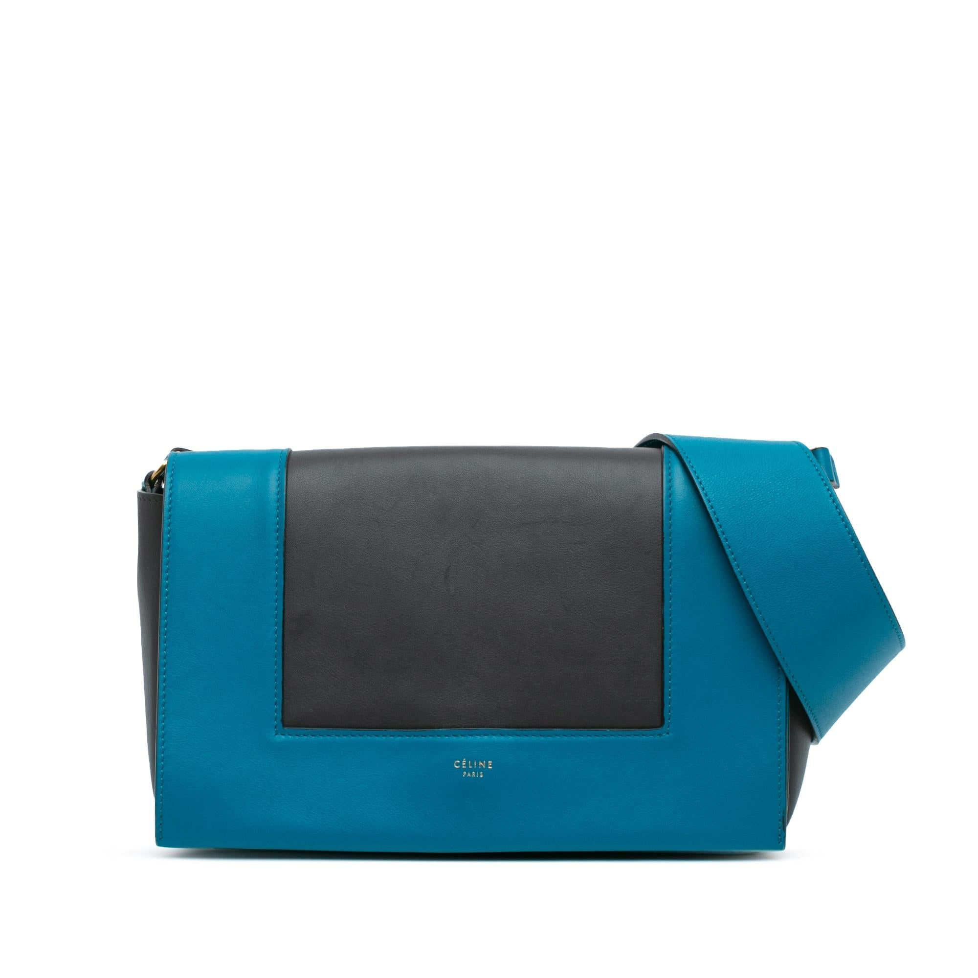 Celine Leather Frame Shoulder Bag