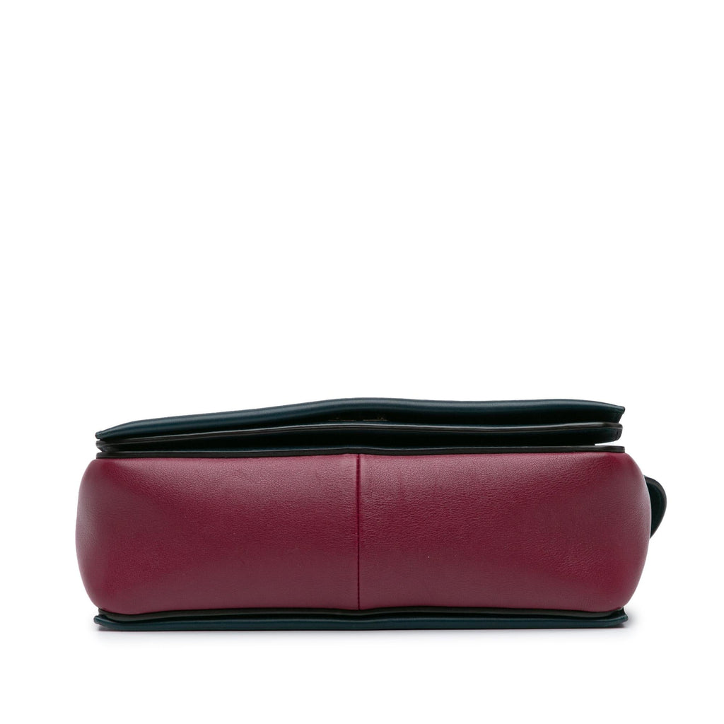 Celine Leather Frame Shoulder Bag
