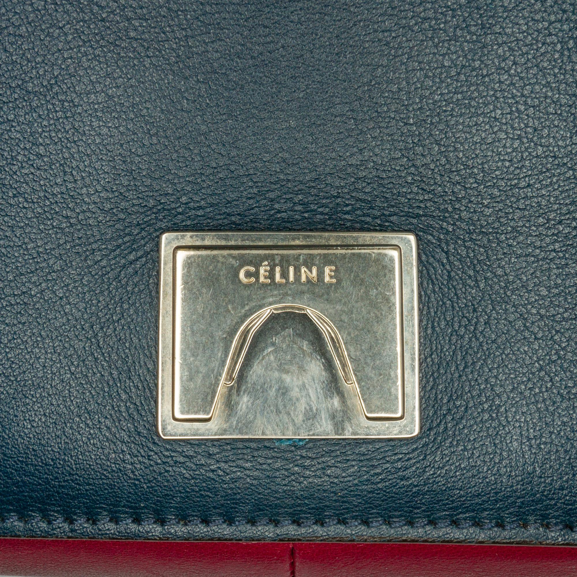 Celine Leather Frame Shoulder Bag