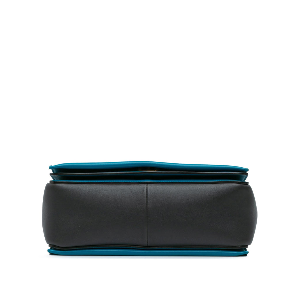 Celine Leather Frame Shoulder Bag