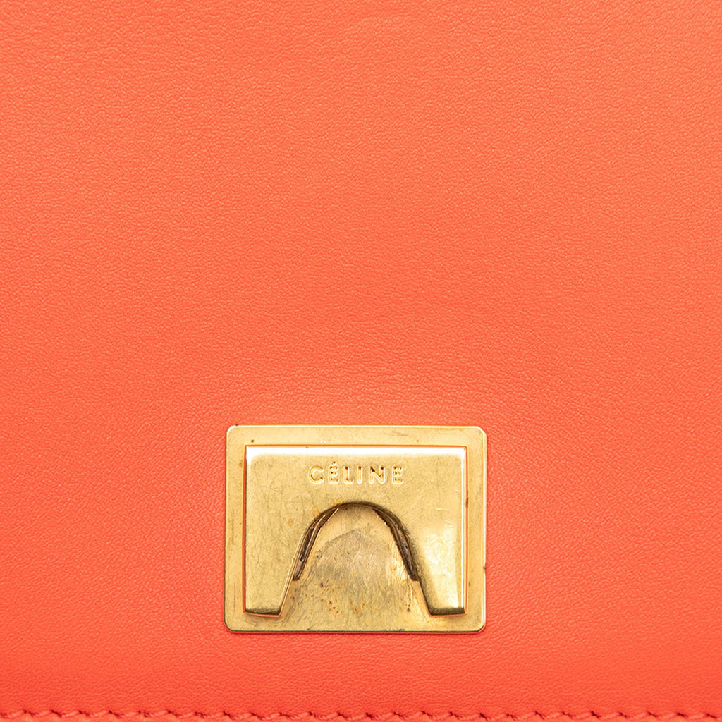 Celine Leather Frame Shoulder Bag