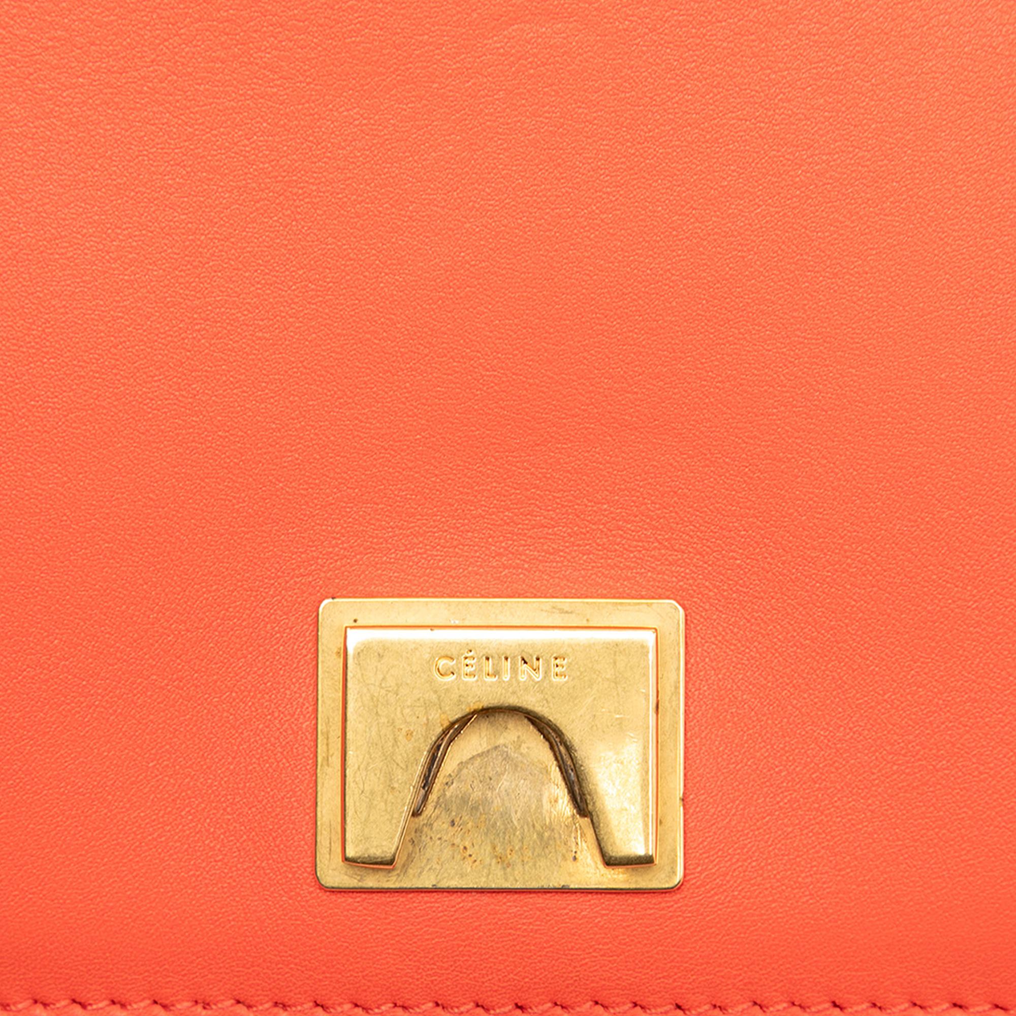Celine Leather Frame Shoulder Bag