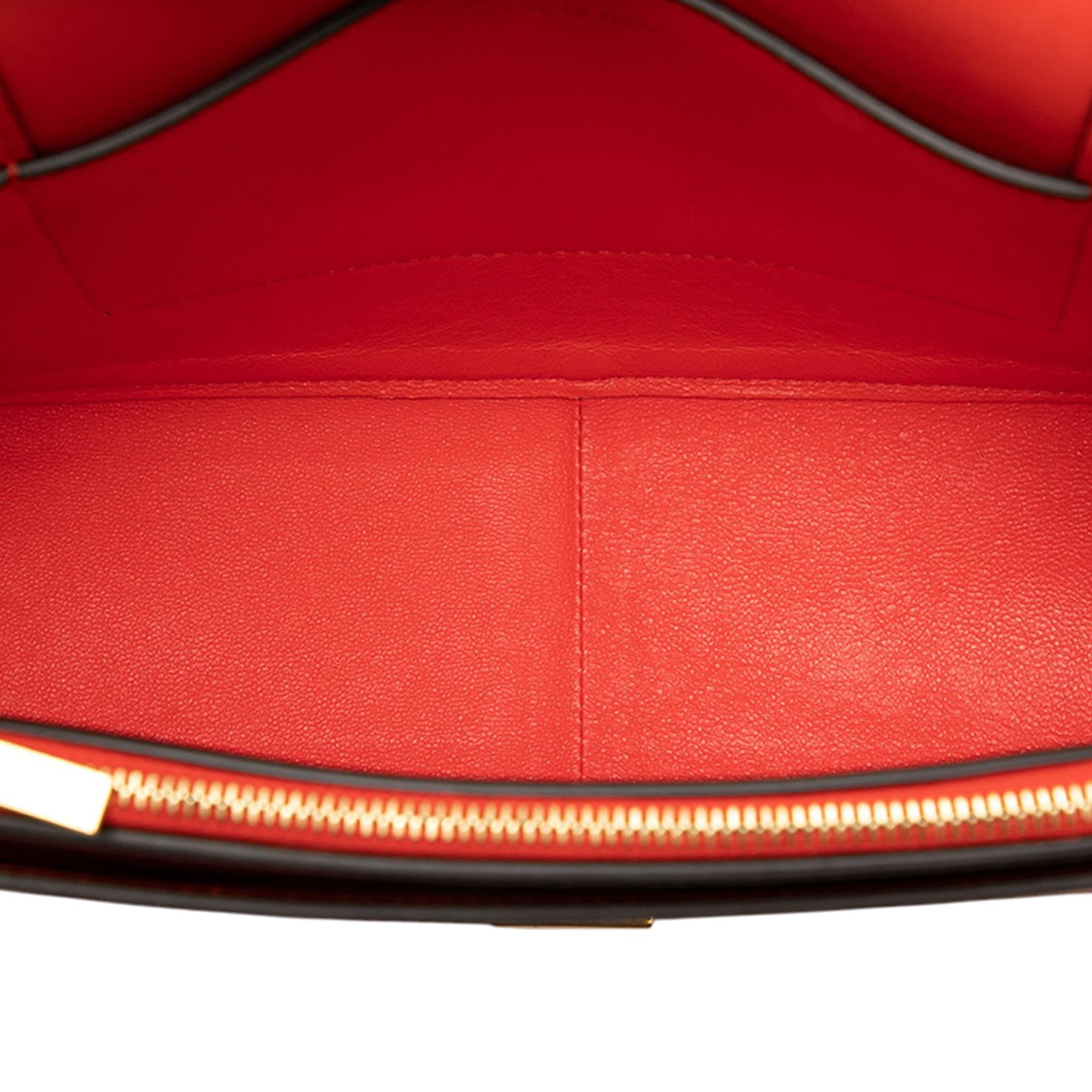Celine Leather Frame Shoulder Bag