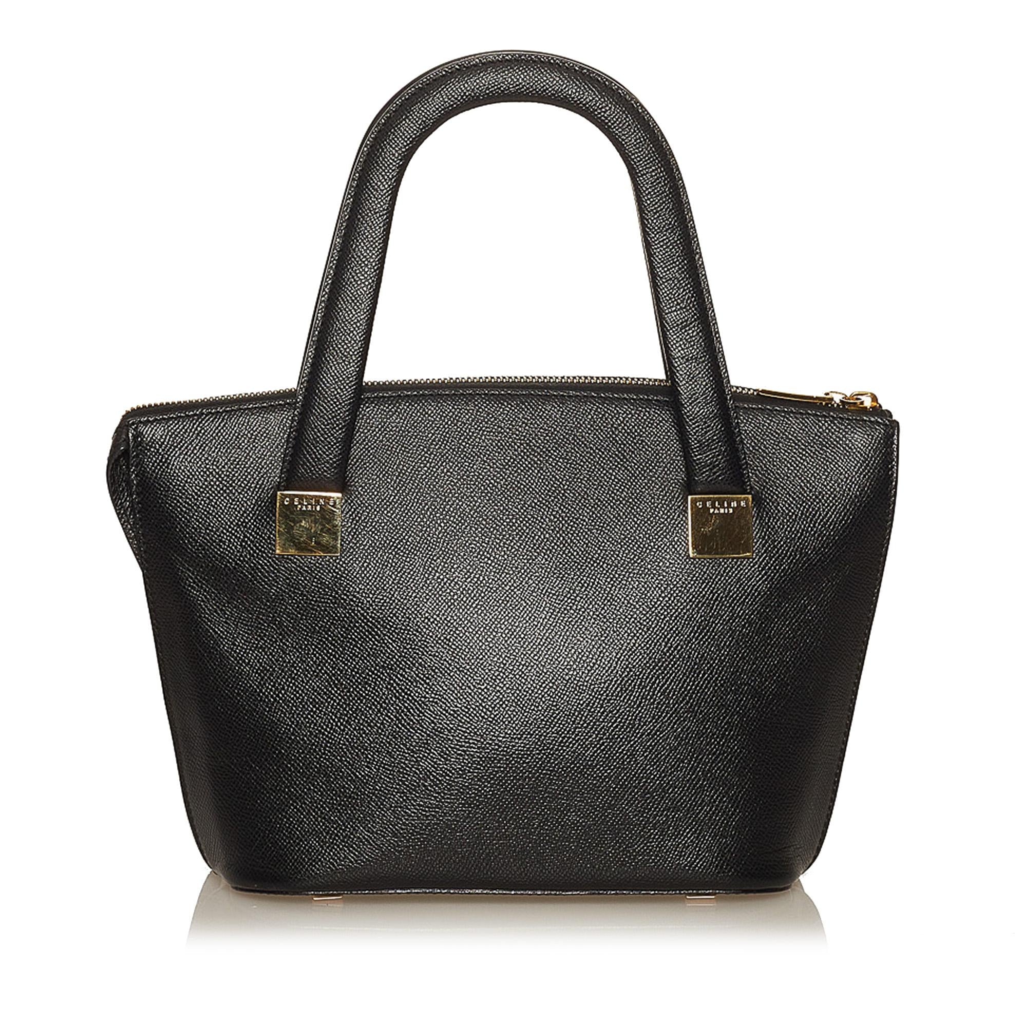 Celine Leather Handbag (SHG-29522)