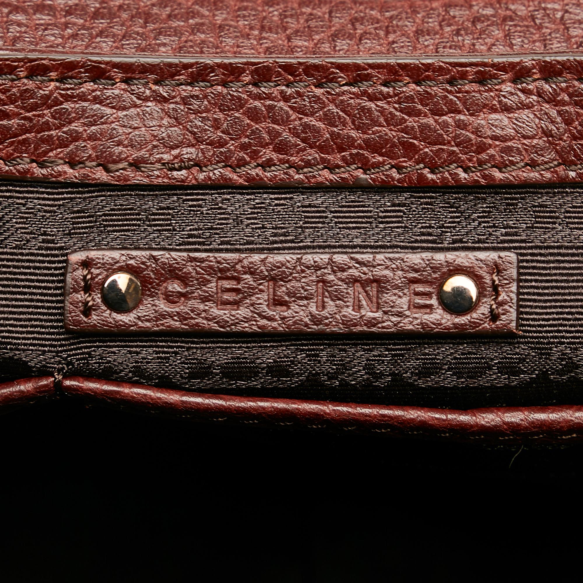 Celine Leather Handbag (SHG-34871)