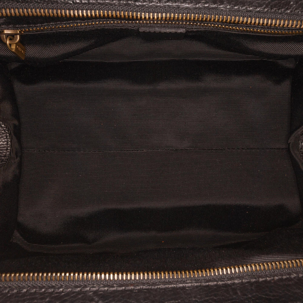 Celine Leather Handbag (SHG-vNTuaf)