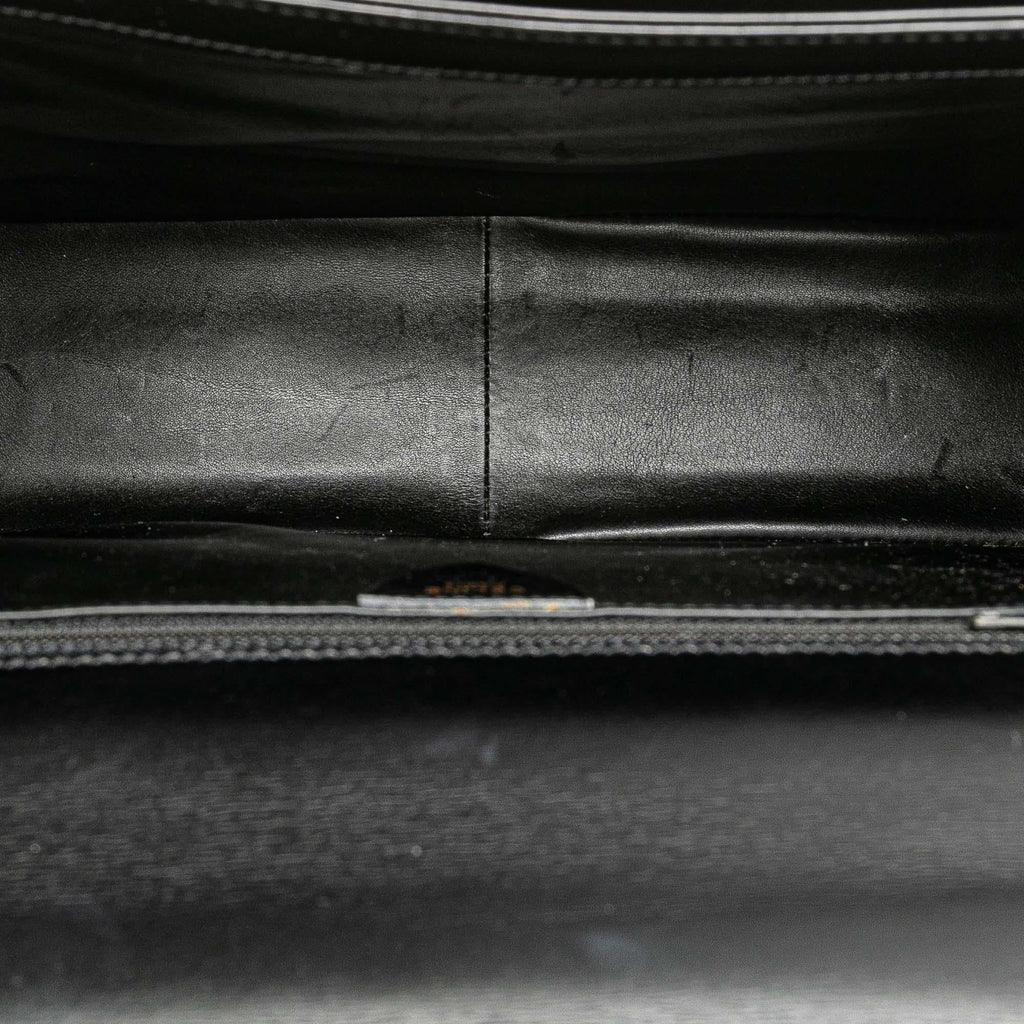 Celine Leather Top Handle Bag